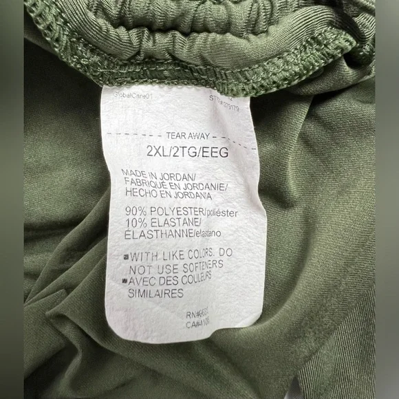 Under Armour Ruched Side Long Sleeve Top Size 2XL - Picture 9 of 10